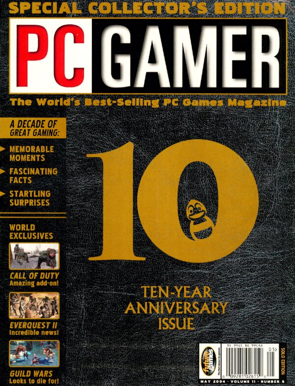PC Gamer US   Issue 123 (May 2004) cover